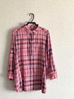 リネン  シャツワンピース チュニックのサムネイル