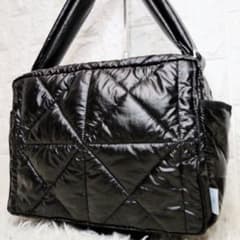 RICH RAISE（リッチレイズ） クロスキルト マザーズバッグ ブラック RICH RAISE（リッチレイズ） クロスキルト マザーズバッグ ブラック