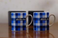 【新品未使用】三代目JSB マグカップ(ペア) チェック柄のサムネイル