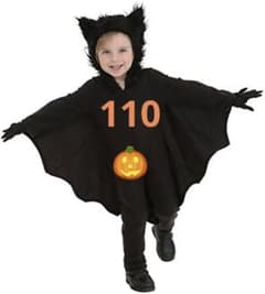 ハロウィン　１０月　コスプレ　コウモリ　仮装　パーティー　110センチのサムネイル