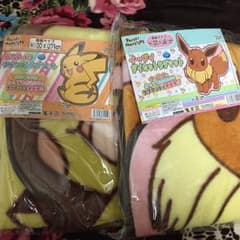 新品未開封‼︎ ピカチュウ&イーブイ ラグマットセットのサムネイル
