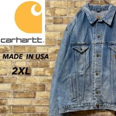 【YUJI】80s Carhartt カーハート デニムジャケット YUJI様専用】80s Carhartt カーハート デニムジャケット - メルカリ