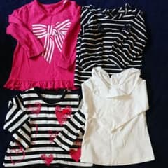 女の子 80 ロンT トップスのサムネイル