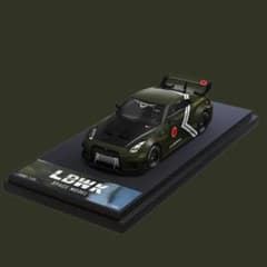 SPACE MODEL 1/64 ニッサン GTR LB R35 ゼロファイター - メルカリ