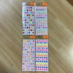 ネオンカラーステッカーセット 4シートのサムネイル