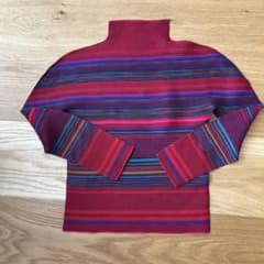 me ISSEY MIYAKE プリーツ ハイネック 長袖カットソー - メルカリ