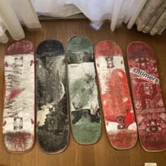中古　スケボーデッキ　5枚セットのサムネイル