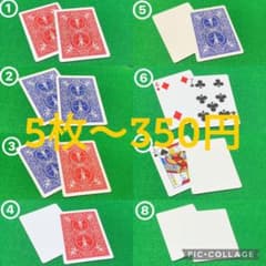 計5枚！！ダブルバックカード・ブランクフェイスカーのサムネイル