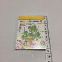 【平成レトロ】KAMIO JAPAN ハムちゅーランド⭐︎メモ帳のサムネイル
