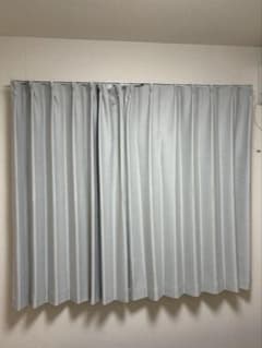 ドレープカーテン グレー　ニトリのサムネイル