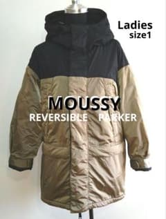 MOUSSY ナイロン×ボア リバーシブル マウンテンパーカー - メルカリ