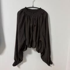 plage プラージュ mini blouson ブラウス ブラウン 2025年 - メルカリ