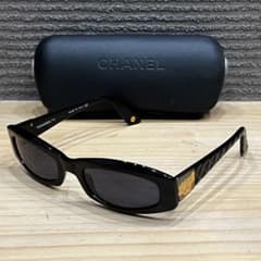 CHANEL シャネル　ココマーク　マトラッセ　サングラス 5014　度なし CHANEL サングラス 5014 マトラッセ ココマーク 度なし ヴィンテージ