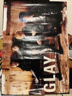 GLAY バンドポスター b1サイズ他のポスター購入でおまけ - メルカリ