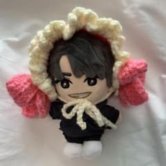 ストぬい　ぬい服　服　ヘッドドレス　ピンクのサムネイル