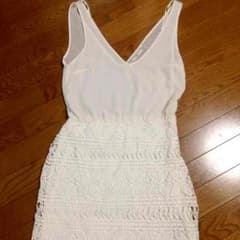 値下げしました❗️ZARA レースワンピースのサムネイル