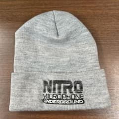 NITRO MICROPHONE UNDERGROUND ニット帽 試着のみ美品のサムネイル