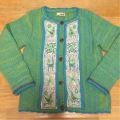 チチカカ カーディガン ペルー産 刺繍のサムネイル