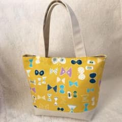 ハンドメイド ミニトートバッグ 北欧風のサムネイル