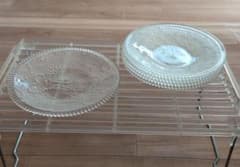 ガラス製 プレート 皿 5枚セット 鳥・花柄のサムネイル