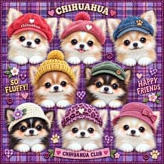 新柄‼️犬柄【380】限定パネル生地 - メルカリ