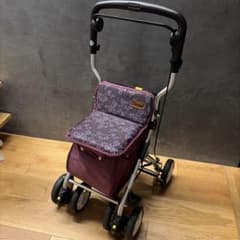 Tacaof テイコブ シルバーカー RUS04-PP 花柄 パープル - メルカリ