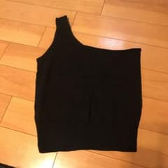 2P ニット　ワンショルダーのサムネイル