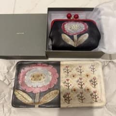 本田あつみ Flower in daily Life お財布＆プレートセット