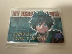 僕のヒーローアカデミア　バースデイコレクションカード　2024 4枚セットのサムネイル
