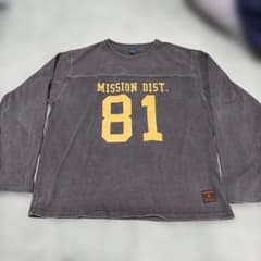 は*様 入手困難品！MISSION DISTRICTフットボールTシャツ！81 - メルカリ