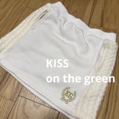 Thumbnail of KISS on the green ケーブルニット網スカート　インナー付　裏起毛