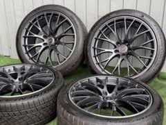 レイズ ホムラ 2X10 20インチホイール／タイヤ レクサスLS PCD120 レイズ ホムラ 2X10 20インチホイール／タイヤ レクサスLS PCD120
