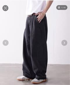 fuv - wide denim pants ワイドデニムパンツのサムネイル