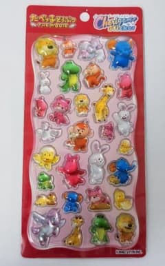 【正規品】たべっ子どうぶつチェリジェムステッカーシール　カミオジャパンのサムネイル