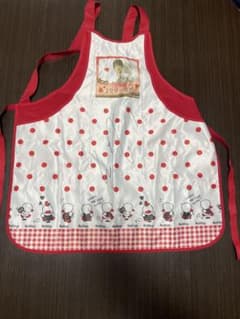 ソンチャンウィ 赤い水玉模様のエプロン サイン入り - メルカリ