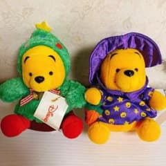 ▸︎▹︎ディズニーストア　プーさん　ぬいぐるみ　ハロウィンコス♥のサムネイル