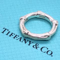 188 廃盤 ティファニー リング バンブー 9号 美品 シルバー 925 188 廃盤 ティファニー リング バンブー 9号 美品 シルバー 925 - メルカリ
