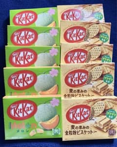 キットカット メロン&全粒粉10箱セットのサムネイル