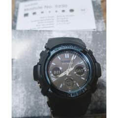 【美品】G-SHOCK MULTI BAND ブラック　電波ソーラのサムネイル