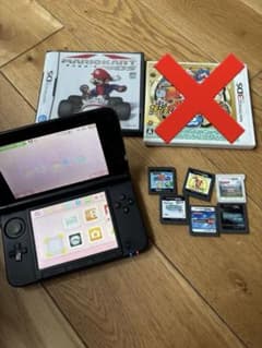 ニンテンドー 3DS LL シルバー 本体 ゲームソフト付き 任天堂