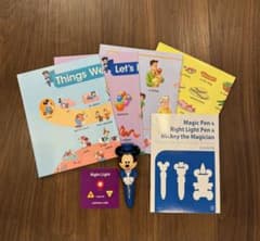 【バラ売り可】ディズニー英語システム DWE ライトライトペン　ポスターセット バラ売り可】ディズニー英語システム DWE ライトライトペン ポスター