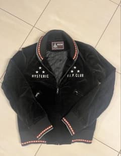 希少レア】ヒステリックグラマー！豪華刺繍ビッグロゴ ベロア