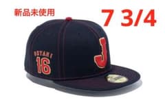 即発送　WBC 日本代表 侍ジャパン ニューエラ キャップ 7 3/4 大谷翔平 WBC 日本代表 侍ジャパン ニューエラ キャップ 7 3/4 大谷翔平 - メルカリ