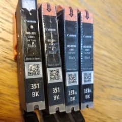 canon BCI-351 BK 4つのサムネイル