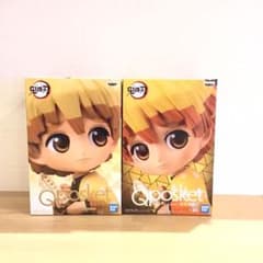 Qposket 귀멸의 칼날 아내 선일 피겨 2체 세트