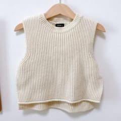 ニットベスト　size80のサムネイル