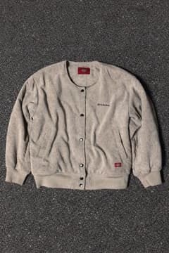 Dickies ディッキーズ コーデュロイ 中綿ジャケット ノーカラー ベージュのサムネイル