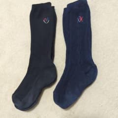 キッズ靴下 黒と紺 卒園式　入学式のサムネイル