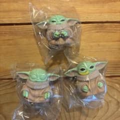 スターウォーズ グローグーソフビ パペットマスコット セットマンダ