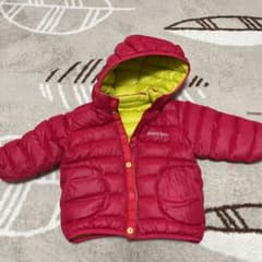 モンベル キッズ ダウン リバーシブル   90センチのサムネイル